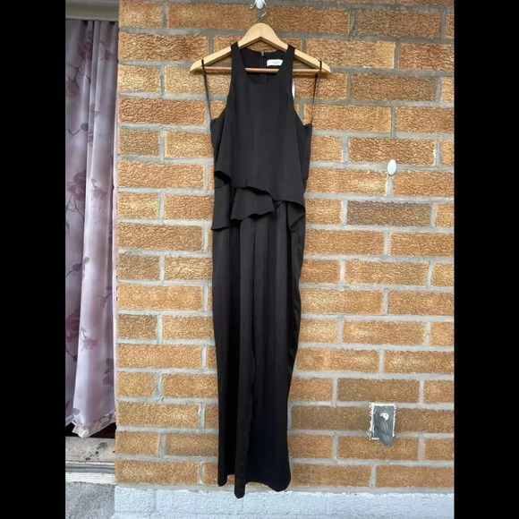 Ali Jay Flounced Bodice Jumpsuit small - Picture 2 of 8